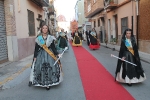 La ofrenda y la procesión de la Trasladación abren los actos religiosos en la Vall
