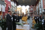 La ofrenda y la procesión de la Trasladación abren los actos religiosos en la Vall
