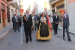 La ofrenda y la procesión de la Trasladación abren los actos religiosos en la Vall