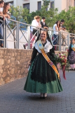 La ofrenda y la procesión de la Trasladación abren los actos religiosos en la Vall