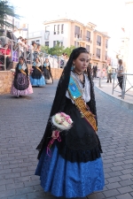 La ofrenda y la procesión de la Trasladación abren los actos religiosos en la Vall