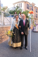 La ofrenda y la procesión de la Trasladación abren los actos religiosos en la Vall