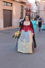 La ofrenda y la procesión de la Trasladación abren los actos religiosos en la Vall