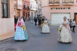 La ofrenda y la procesión de la Trasladación abren los actos religiosos en la Vall