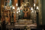 La ofrenda y la procesión de la Trasladación abren los actos religiosos en la Vall