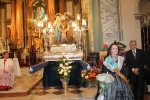 La ofrenda y la procesión de la Trasladación abren los actos religiosos en la Vall