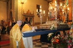 La ofrenda y la procesión de la Trasladación abren los actos religiosos en la Vall