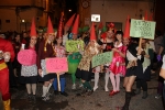 Multitudinario y participativo desfile de disfraces 