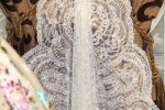 El traje de Anna Serrano (Reina Fallera Infantil 2014) es color 'pruna'