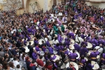 Mil bombos y tambores participan en la Rompida de la hora de l'Alcora