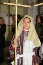 La procesión del Santo Entierro congrega a todas las cofradías y hermandades de Burriana