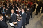 La procesión de las Camareras de la Soledad anuncia el día grande de Sant Vicent