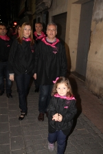 La procesión de las Camareras de la Soledad anuncia el día grande de Sant Vicent