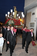 Multitudinaria y participativa procesión de Sant Vicent en Xilxes