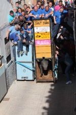 Toros en las calles Zeneta y Xilxes de la Vall d'Uixó