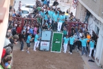 Toros en las calles Zeneta y Xilxes de la Vall d'Uixó