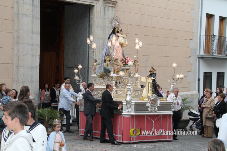 La Vilavella celebró la festividad de la Mare de Déu del Roser