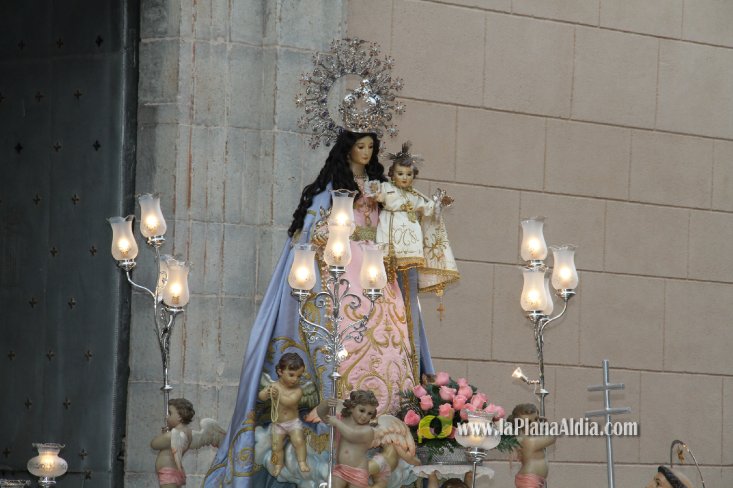 La Vilavella celebró la festividad de la Mare de Déu del Roser