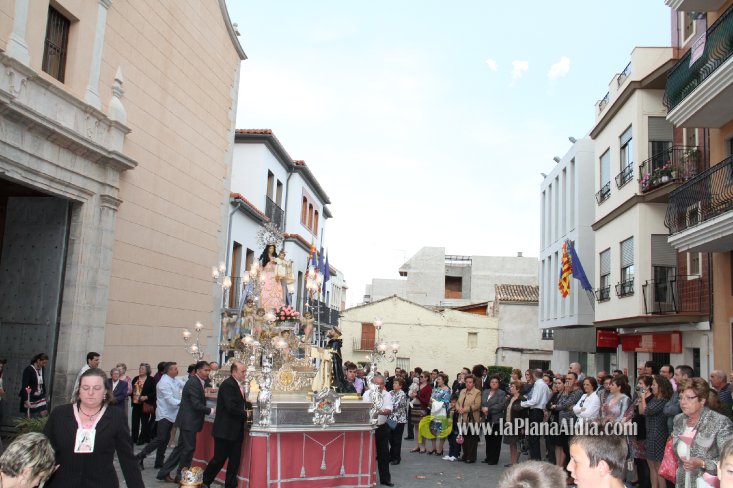 La Vilavella celebró la festividad de la Mare de Déu del Roser