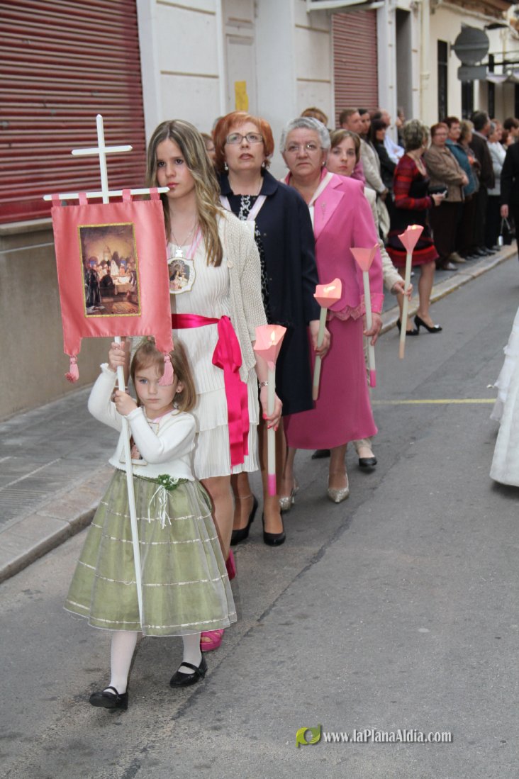 La Vilavella celebró la festividad de la Mare de Déu del Roser