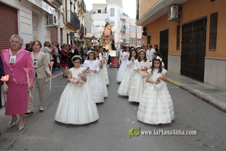 La Vilavella celebró la festividad de la Mare de Déu del Roser