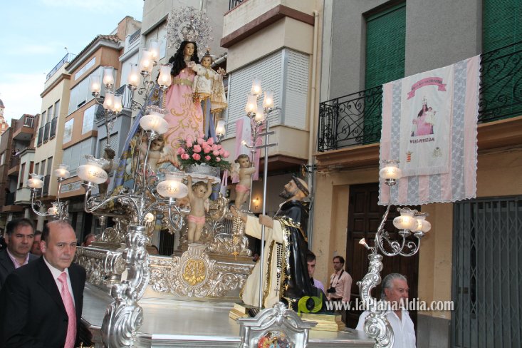 La Vilavella celebró la festividad de la Mare de Déu del Roser