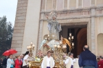 La lluvia también fastidió la procesión en honor a Sant Pasqual