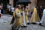 La lluvia también fastidió la procesión en honor a Sant Pasqual