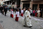 La lluvia también fastidió la procesión en honor a Sant Pasqual