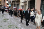 La lluvia también fastidió la procesión en honor a Sant Pasqual
