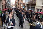 La lluvia también fastidió la procesión en honor a Sant Pasqual