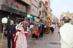 La lluvia también fastidió la procesión en honor a Sant Pasqual