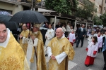 La lluvia también fastidió la procesión en honor a Sant Pasqual