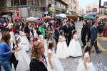 La lluvia también fastidió la procesión en honor a Sant Pasqual