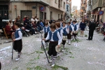 La lluvia también fastidió la procesión en honor a Sant Pasqual