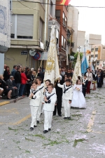 La lluvia también fastidió la procesión en honor a Sant Pasqual