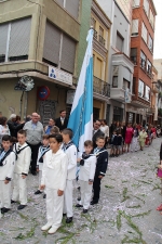 La lluvia también fastidió la procesión en honor a Sant Pasqual
