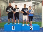 Vallés y Mundo campeones del II torneo americano mixto de Pádel Indoor Benicarló