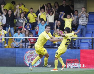 El Villarreal CF gana a la UD Almera (1-0) y regresa a la Primera Divisin
