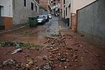 Una fuerte granizada arrasa La Vilavella, Artana y Eslida