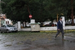 Una fuerte granizada arrasa La Vilavella, Artana y Eslida