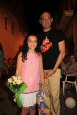 La Mercé tira la traca a Miriam García y Ainara Caballero y sus respectivas cortes de honor