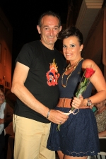 La Mercé tira la traca a Miriam García y Ainara Caballero y sus respectivas cortes de honor