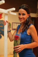 La Mercé tira la traca a Miriam García y Ainara Caballero y sus respectivas cortes de honor