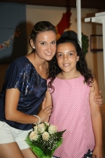 La Mercé tira la traca a Miriam García y Ainara Caballero y sus respectivas cortes de honor