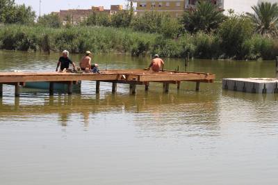 La Fundación Limne instala una pasarela en L'Estany