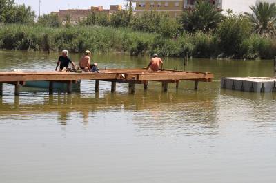 La Fundacin Limne instala una pasarela en L'Estany