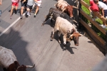 Los aficionados taurinos disfrutan con el encierro de Dani Machancoses