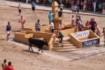 Los aficionados taurinos disfrutan con el encierro de Dani Machancoses