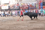 Las peñas Sant Joan y Amics del Bou disfrutan de la tarde taurina